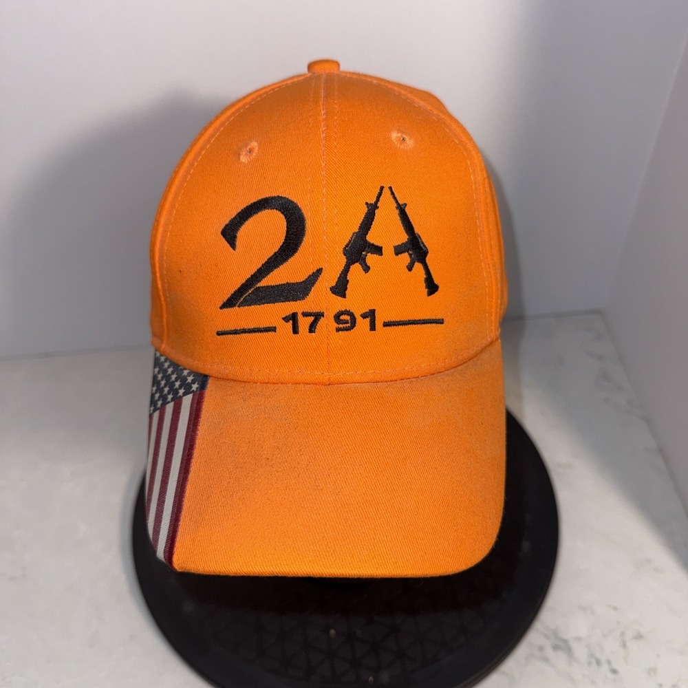 TRUMP 2024 Protect 2nd Amendment USA Flag Baseball ORG NRA Cap Hat